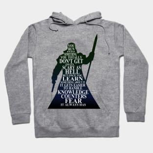 Knowledge Counters Fear Hoodie